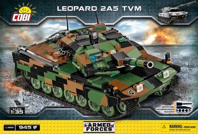 COBI Stavebnica AF Leopard 2A5 TVM (COBI-2620)