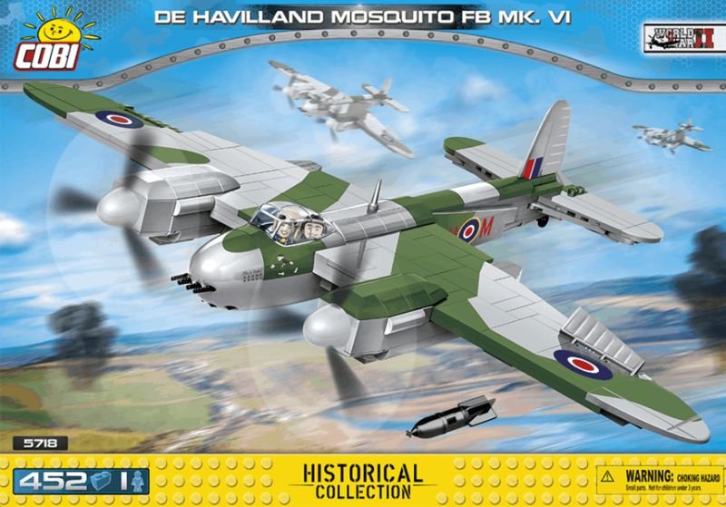 COBI Stavebnica WW2 De Havilland Mosquito FB Mk.VI (COBI-5718)