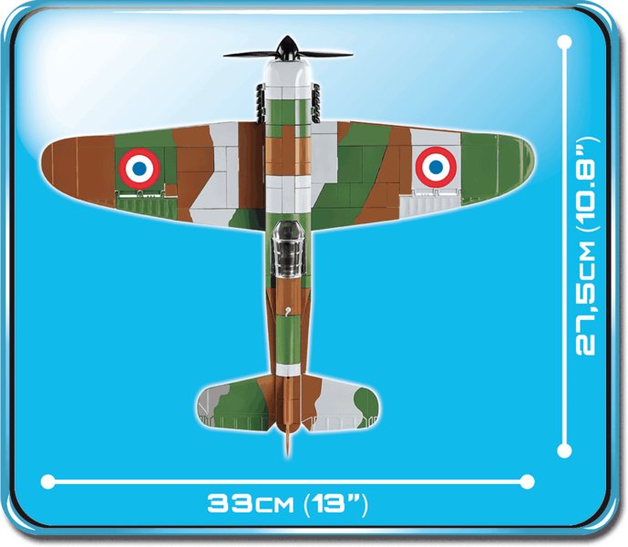 COBI Stavebnica WW2 Dewoitine D.520 (COBI-5720)