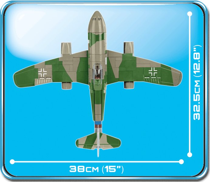 COBI Stavebnica WW2 Messerschmitt ME 262A-1A (COBI-5721)