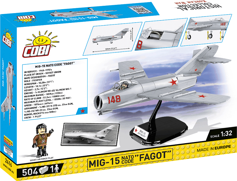 COBI Stavebnica KW MIG-15 "FAGOT" (COBI-2416)