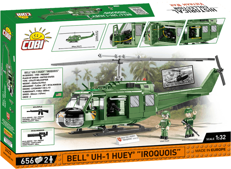 COBI Stavebnica VW Bell UH-1 Huey "IROQUOIS" (COBI-2423)