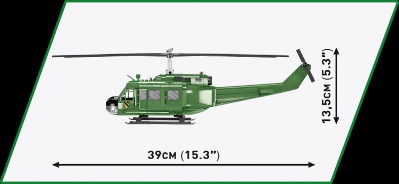 COBI Stavebnica VW Bell UH-1 Huey "IROQUOIS" (COBI-2423)