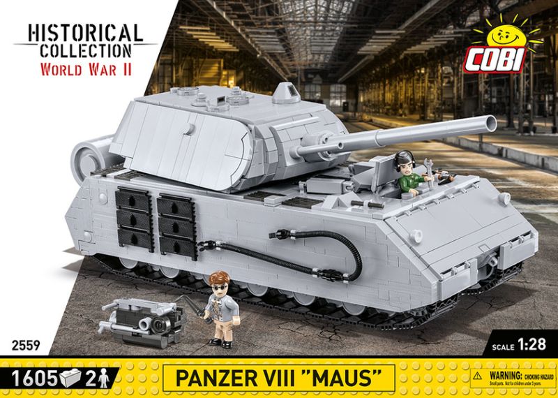 COBI Stavebnica WW2 Panzer VIII "MAUS" (COBI-2559)