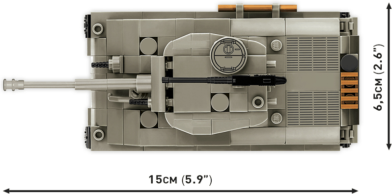 COBI Stavebnica HC M4A3E8 Sherman (COBI-2711)