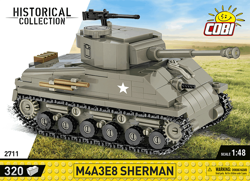 COBI Stavebnica HC M4A3E8 Sherman (COBI-2711)