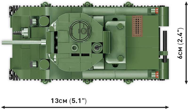 COBI Stavebnica WW2 Sherman M4A1 (COBI-2715)