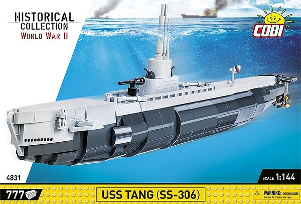 COBI Stavebnica WW2 USS Tang (SS-306) (COBI-4831)