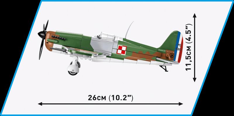 COBI Stavebnica WW2 Morane-Saulnier MS.406 (COBI-5724)