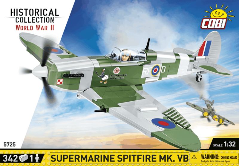 COBI Stavebnica WW2 Supermarine Spitfire MK.VB (COBI-5725)