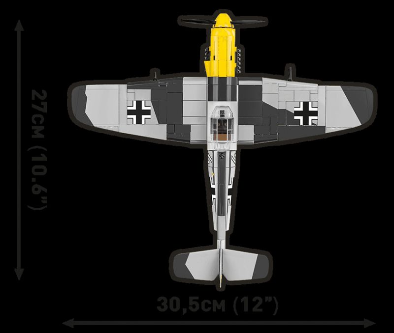 COBI Stavebnica WW2 Messerschmitt BF 109 E-3 (COBI-5727)