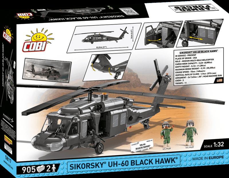 COBI Stavebnica AF Sikorski UH-60 Black Hawk (COBI-5817)