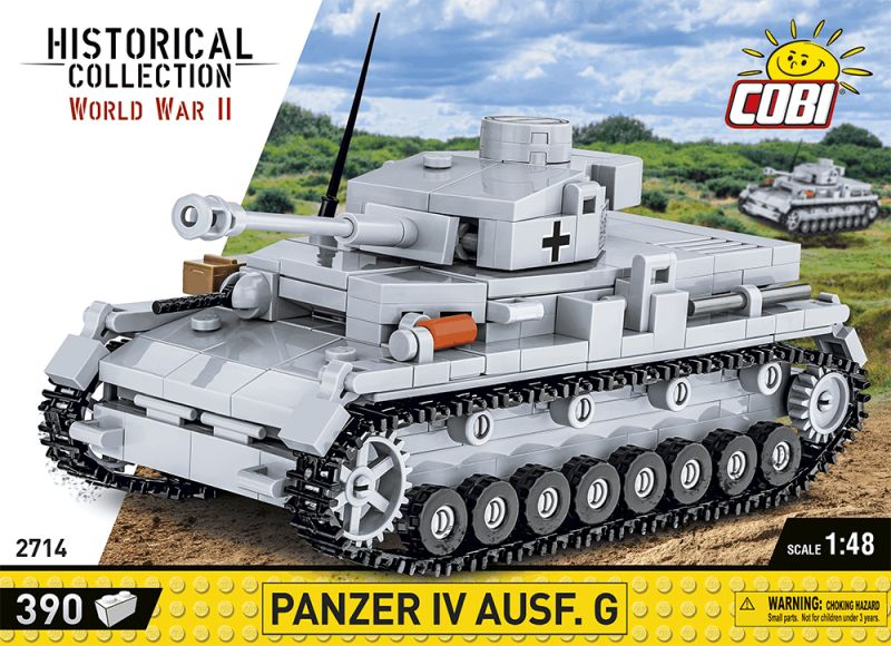 COBI Stavebnica WW2 PzKpfW Panzer IV Ausf. G (COBI-2714)