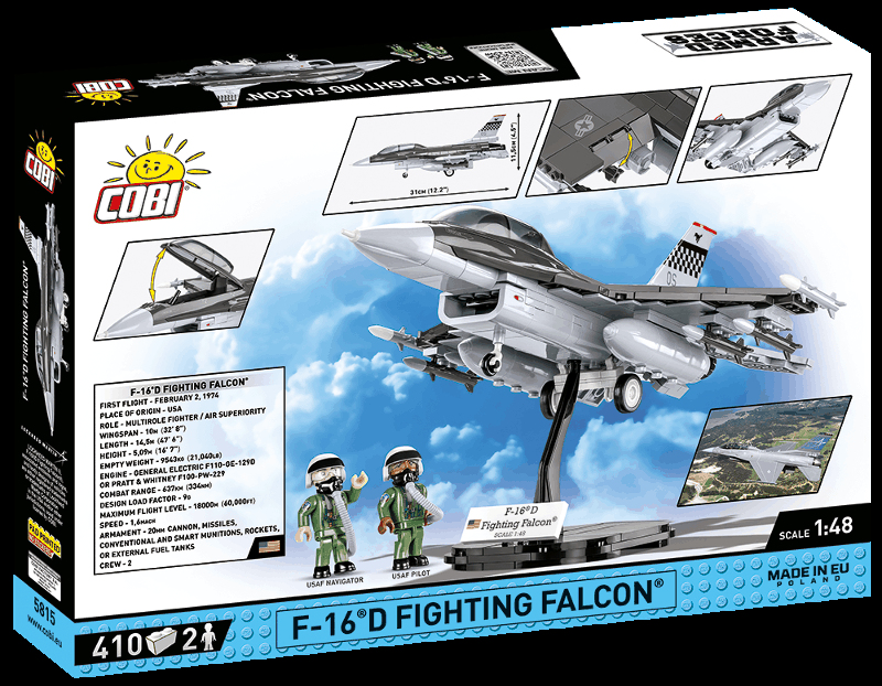 COBI Stavebnica AF F-16D Fighting Falcon (COBI-5815)