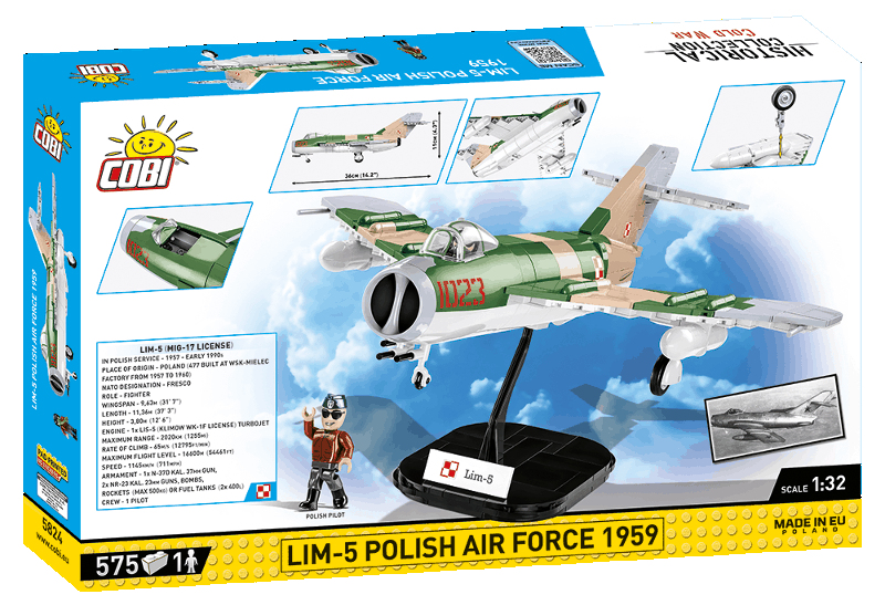 COBI Stavebnica CW LIM-5 Polish Air Force 1959 (COBI-5824)