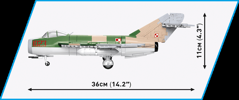 COBI Stavebnica CW LIM-5 Polish Air Force 1959 (COBI-5824)