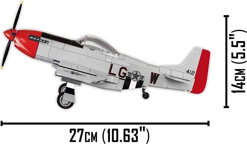 COBI Stavebnica TOP GUN P-51 Mustang (COBI-5806)