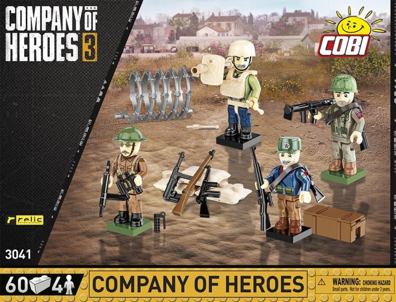 COBI Stavebnica figurky s doplnkami Company of Heroes (COBI-3041)