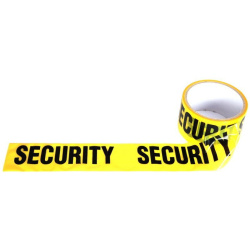 Ohraničujúca páska Security - žltá