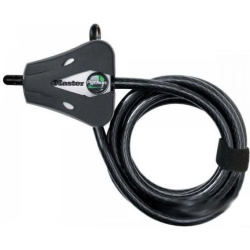 Nastaviteľný lanový zámok na fotopasce Master Lock 8 mm na fotopasce Master Lock 8 mm