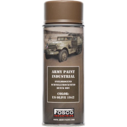 FOSCO Kamuflážna farba na zbraň, sprej 400ml - us olive / us olivová