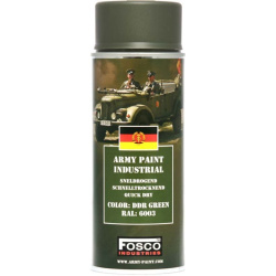 FOSCO Kamuflážna farba na zbraň, sprej 400ml - ddr green / ddr zelená