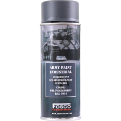 FOSCO Kamuflážna farba na zbraň, sprej 400ml - panzergrau / panzer šedá