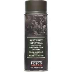 FOSCO Kamuflážna farba na zbraň, sprej 400ml - olive drab / olivová