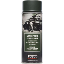 FOSCO Kamuflážna farba na zbraň, sprej 400ml - forest green / lesná zelená