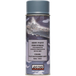 FOSCO Kamuflážna farba na zbraň, sprej 400ml - battle ship grey / battle ship śedá