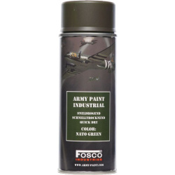 FOSCO Kamuflážna farba na zbraň, sprej 400ml - nato green / nato zelená