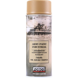 FOSCO Kamuflážna farba na zbraň, sprej 400ml - wh khaki tropen / wh khaki