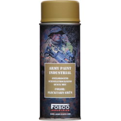 FOSCO Kamuflážna farba na zbraň, sprej 400ml - flecktarn grün / zelená