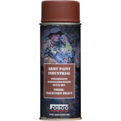 FOSCO Kamuflážna farba na zbraň, sprej 400ml - flecktarn braun / hnedá