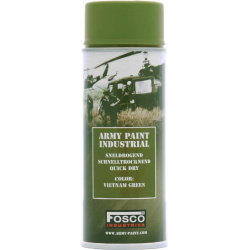 FOSCO Kamuflážna farba na zbraň, sprej 400ml - vietnam green / zelená