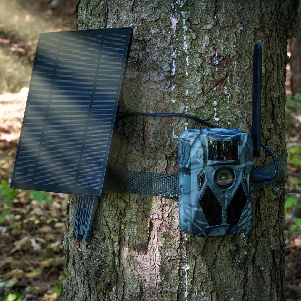 EVOLVEO Fotopasca so 4G, StrongVision Solar 4G, aplikáciou a solárnym panelom