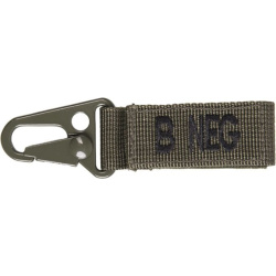 MILTEC Prívesok na kľúče B NEG - olive drab (15917401)
