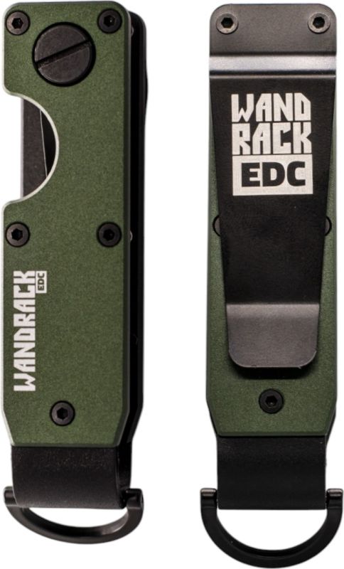 WANDRACK EDC Organizér na kľúče - aluminium green
