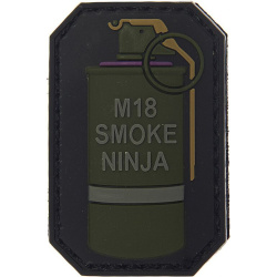 3D PVC Nášivka/Patch M-18 smoke ninja D
