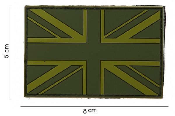 3D PVC Nášivka/Patch United Kingdom flag