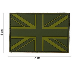 3D PVC Nášivka/Patch United Kingdom flag