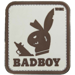 101 INC 3D PVC Nášivka/Patch Badboy - sand (#14044)