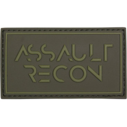 3D PVC Nášivka/Patch Assault recon - zelená