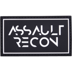 3D PVC Nášivka/Patch Assault recon - čierna