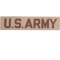 MILTEC Textilná Nášivka/Patch US ARMY - desert (16852300)