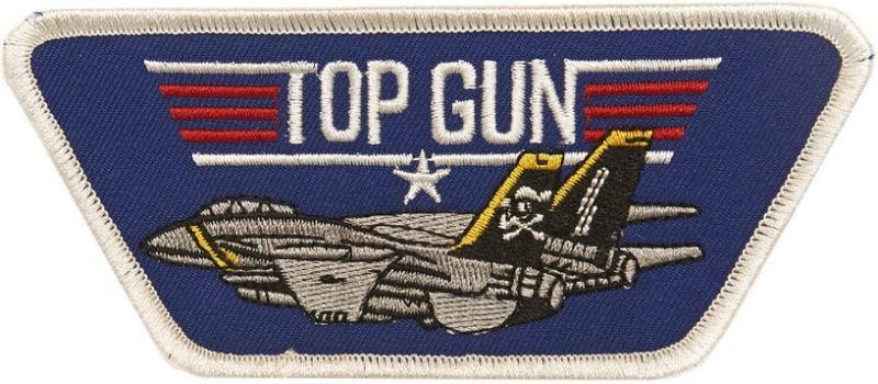 Textilná Nášivka/Patch Top Gun
