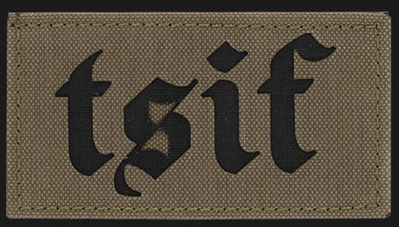 FALCONCLAW Textilná Nášivka/Patch TSIF - ranger green