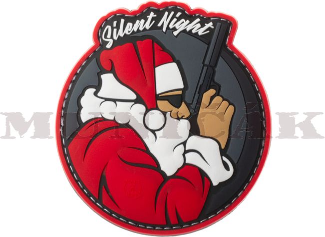 JTG 3D PVC Nášivka/Patch Silent Night Operator