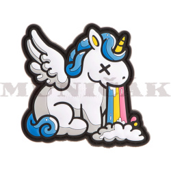 JTG 3D PVC Nášivka/Patch Unicorn Not Drunk