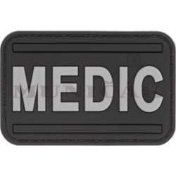 JTG 3D PVC Nášivka/Patch Medic - šedá